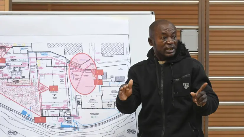 Akwasi Aboagye, ex operaio della fonderia Bozzoli - © www.giornaledibrescia.it