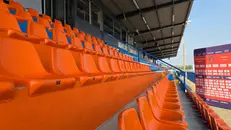 Le tribune dello stadio Gino Corioni - © www.giornaledibrescia.it