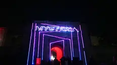 CRONACA BRESCIA CASTELLO INAUGURAZIONE MYSTERIA LIGHT FESTIVAL PER SANDRINI 06-11-2025 MARCO ORTOGNI NEW EDEN GROUP