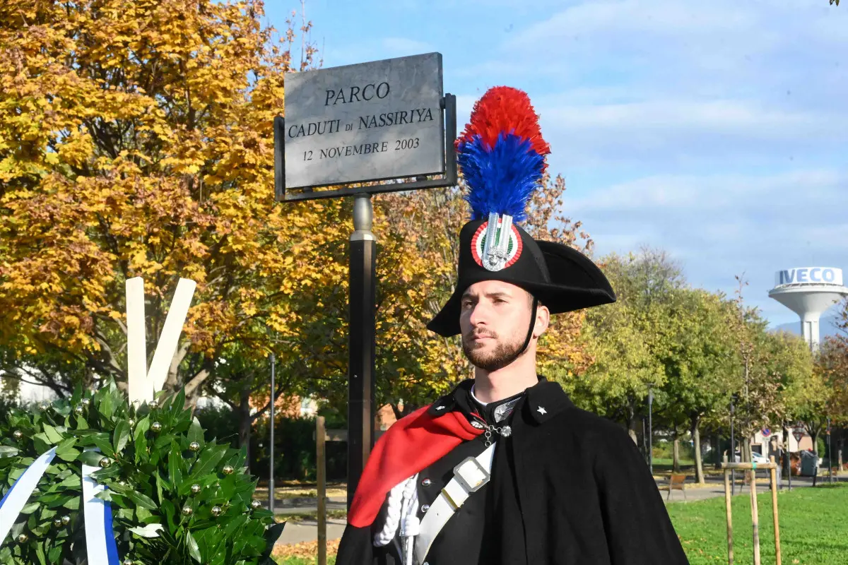 CRONACA BRESCIA PARCO NASSIRIYA COMMEMORAZIONE STRAGE PER REDAZIONE CRONACA 12-11-2025 MARCO ORTOGNI NEW EDEN GROUP
