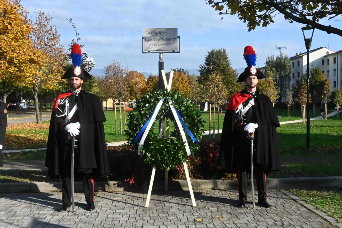 CRONACA BRESCIA PARCO NASSIRIYA COMMEMORAZIONE STRAGE PER REDAZIONE CRONACA 12-11-2025 MARCO ORTOGNI NEW EDEN GROUP
