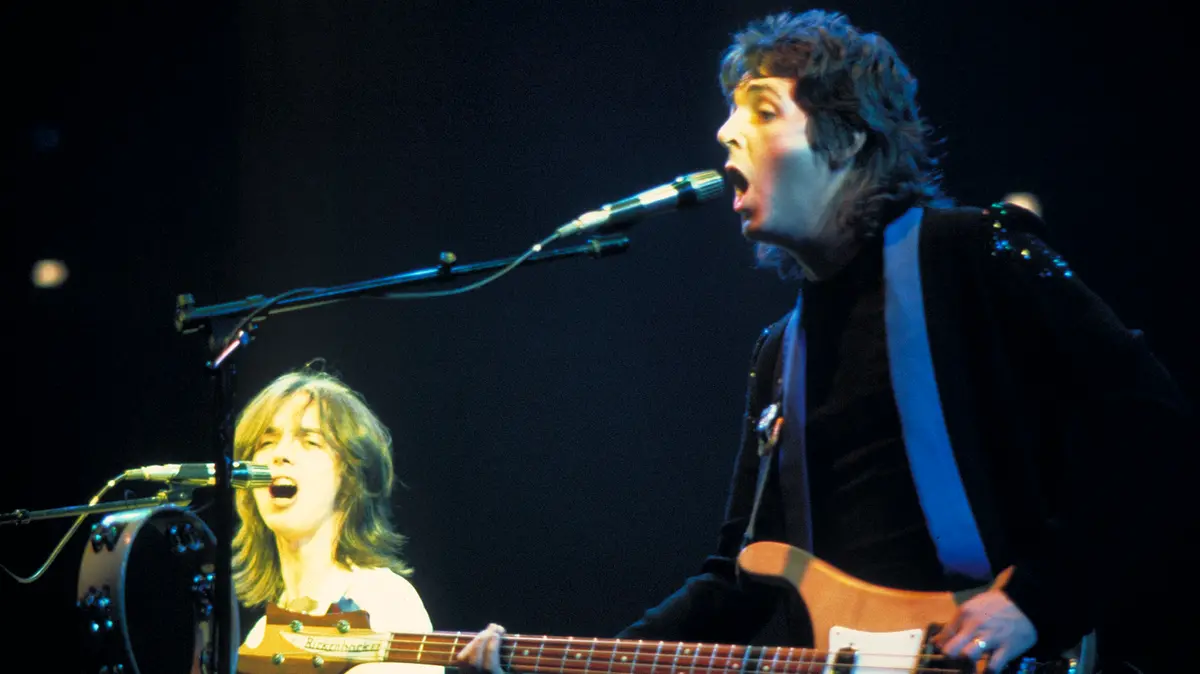 Paul McCartney all’epoca dei Wings
