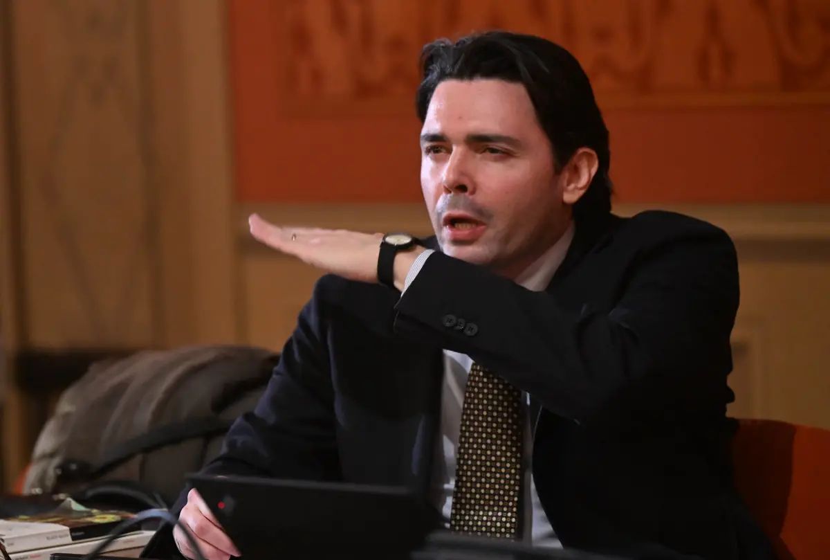 SPETTACOLI BRESCIA CENTRO TEATRALE BRESCIANO AULA MAGNA UNIVERSITA' CATTOLICA INCONTRO CON LUCA MICHELETTI NELLA FOTO LUCA MICHELETTI 13/11/2025 newreporter©favretto