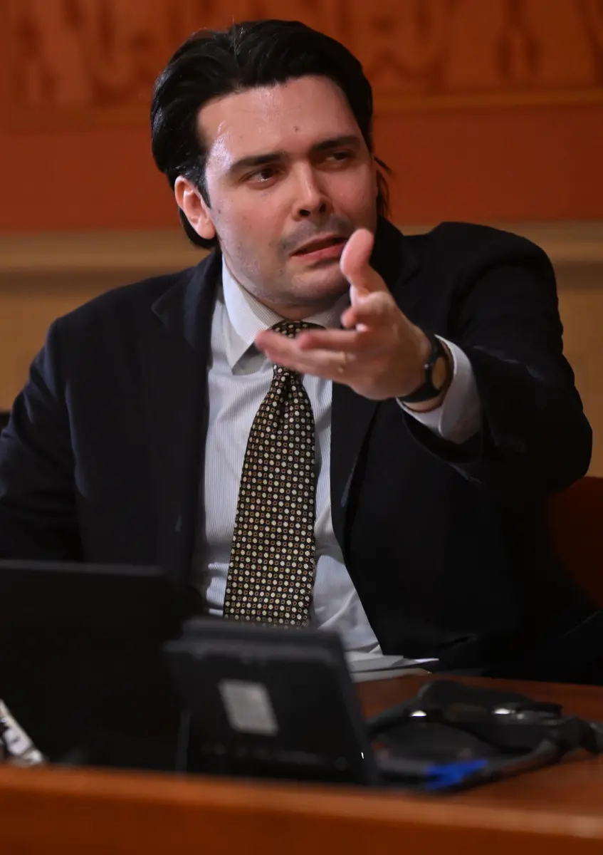 SPETTACOLI BRESCIA CENTRO TEATRALE BRESCIANO AULA MAGNA UNIVERSITA' CATTOLICA INCONTRO CON LUCA MICHELETTI NELLA FOTO LUCA MICHELETTI 13/11/2025 newreporter©favretto