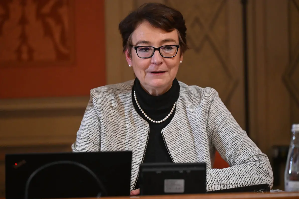 SPETTACOLI BRESCIA CENTRO TEATRALE BRESCIANO AULA MAGNA UNIVERSITA' CATTOLICA INCONTRO CON LUCA MICHELETTI NELLA FOTO LUCIA MOR 13/11/2025 newreporter©favretto