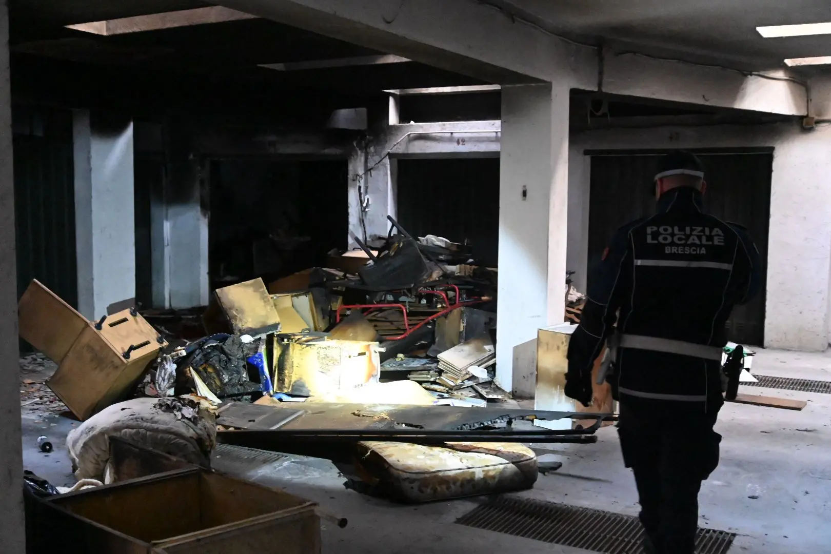 Condominio Aler in via Monte Cengio, la situazione nei garage