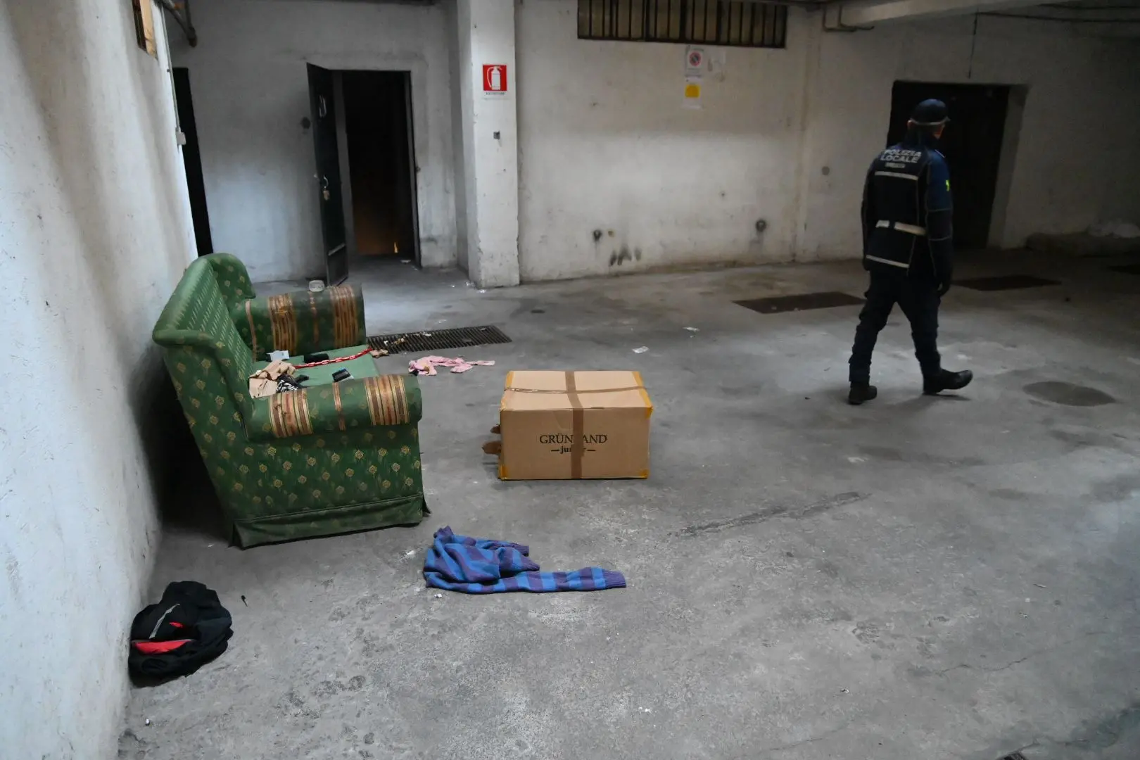 Condominio Aler in via Monte Cengio, la situazione nei garage