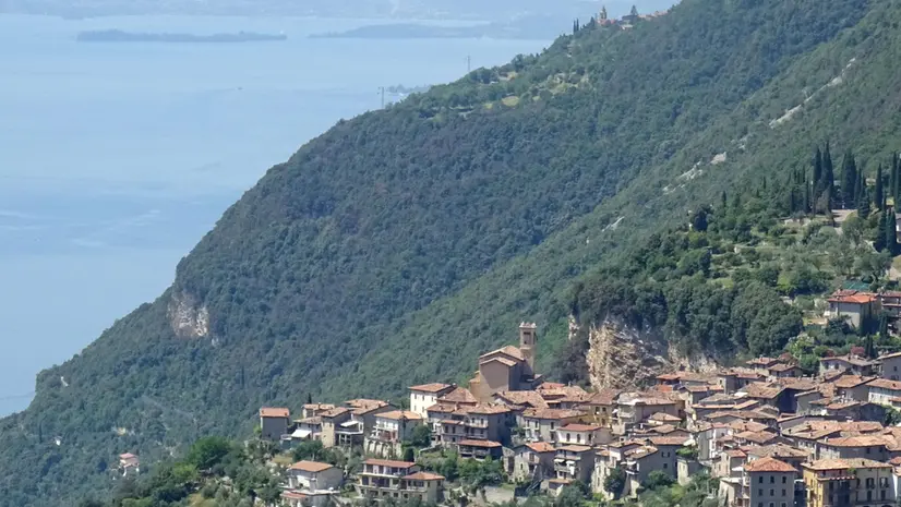 Una vista di Tignale