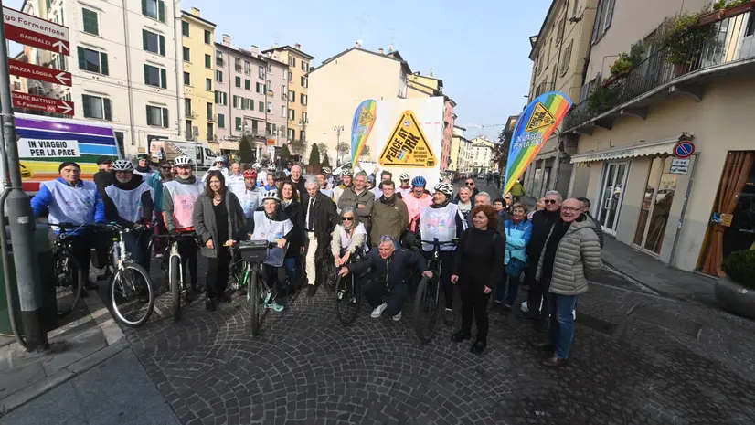 La Carovana della Pace ha fatto tappa a Brescia