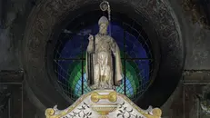 Un particolare dell’Arca di San Tiziano