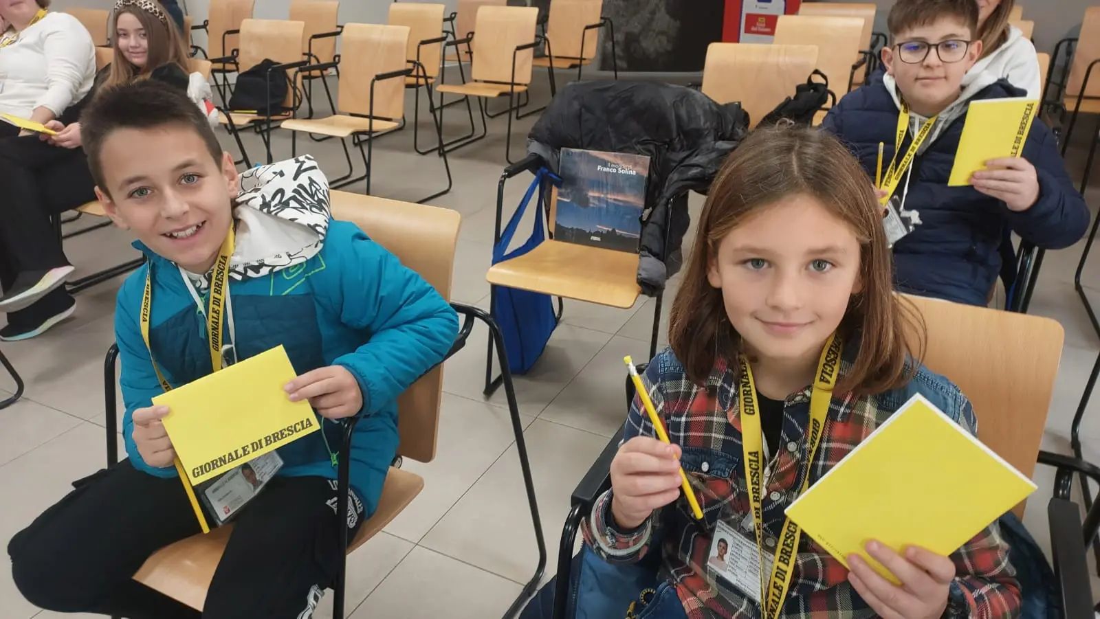 La 5B della scuola primaria di Lograto in visita al GdB