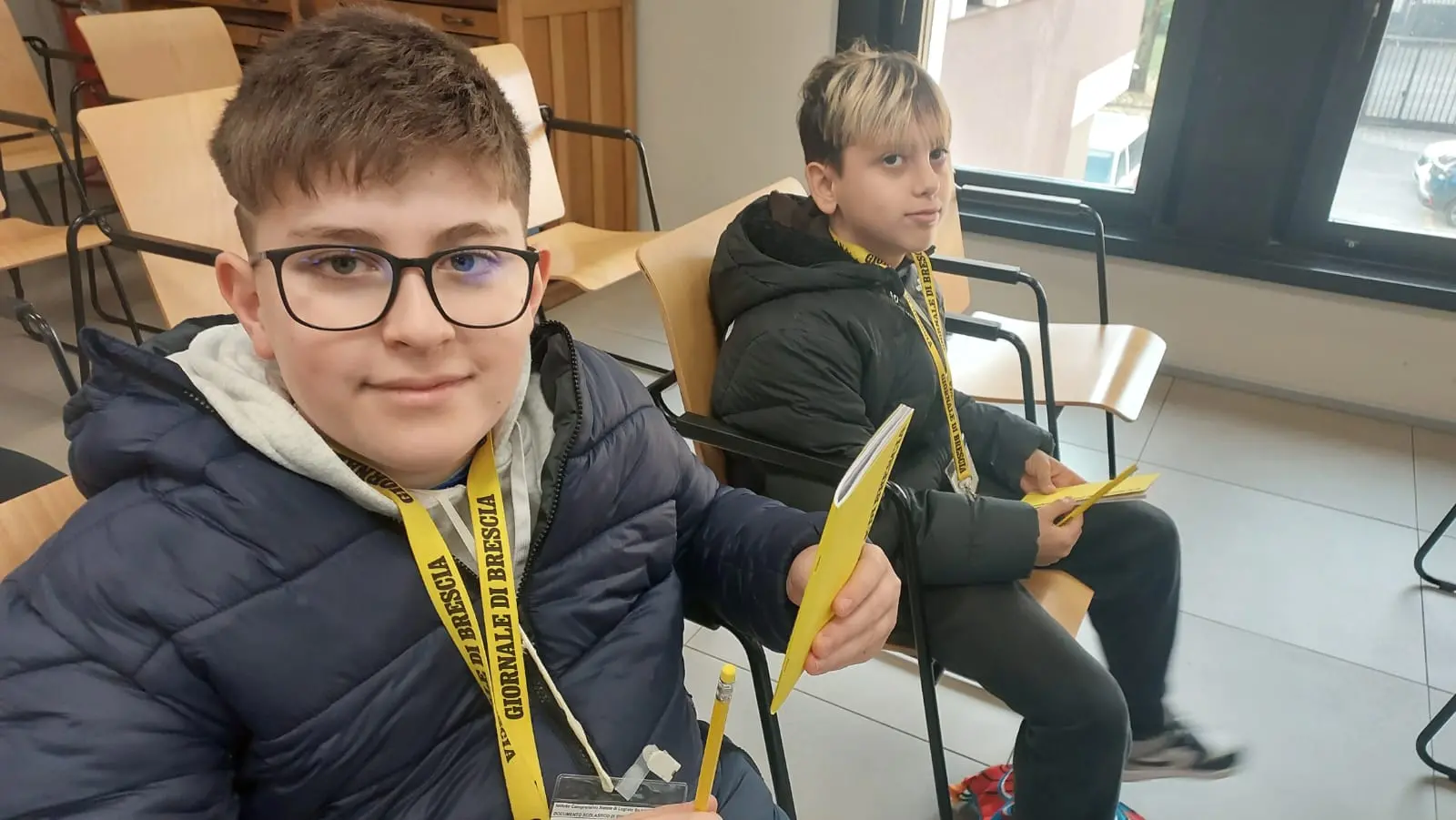 La 5B della scuola primaria di Lograto in visita al GdB