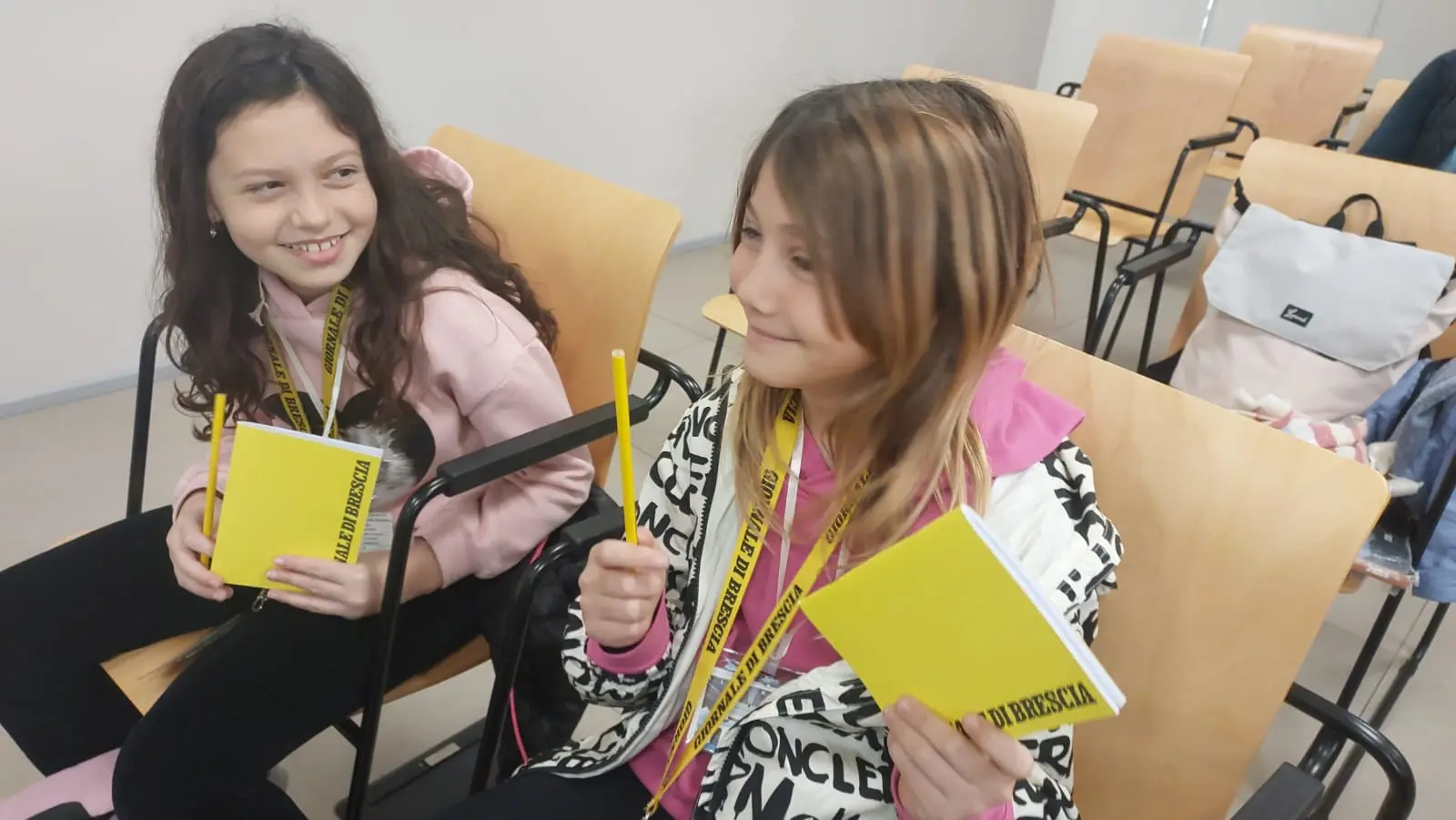 La 5B della scuola primaria di Lograto in visita al GdB