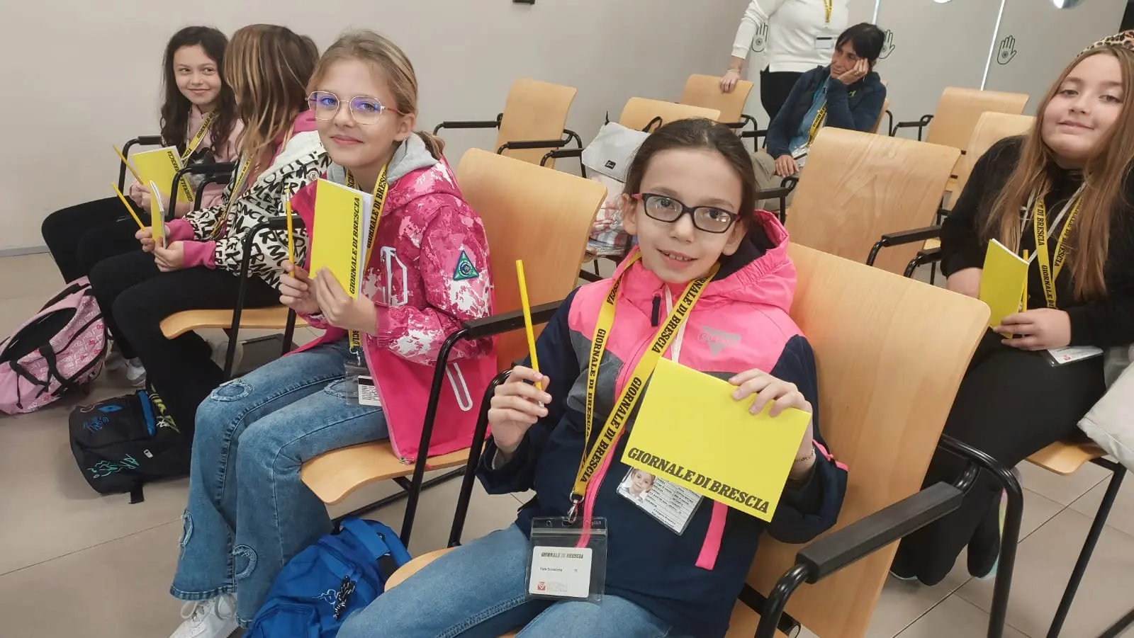La 5B della scuola primaria di Lograto in visita al GdB