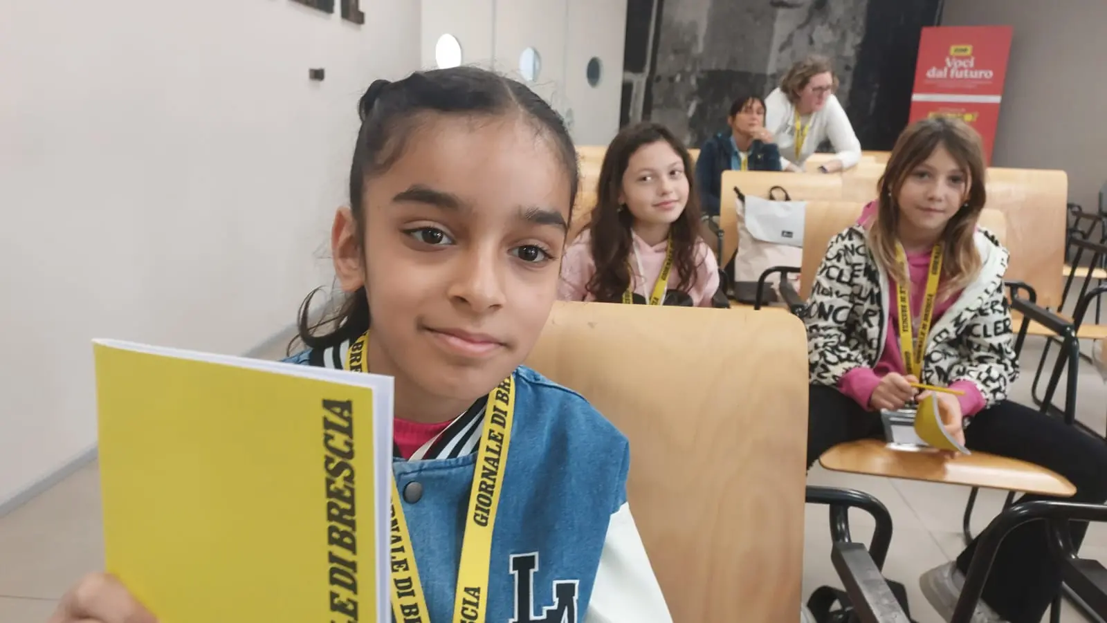 La 5B della scuola primaria di Lograto in visita al GdB