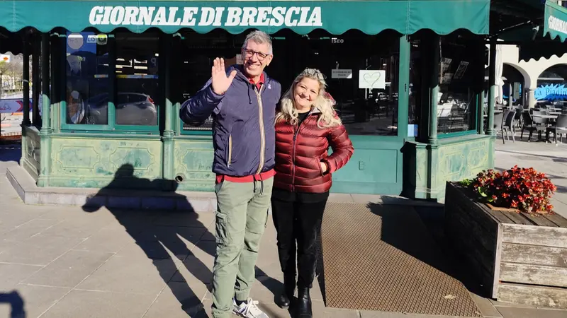 Umberto Zorzin e Ornella Martiradonna - © www.giornaledibrescia.it
