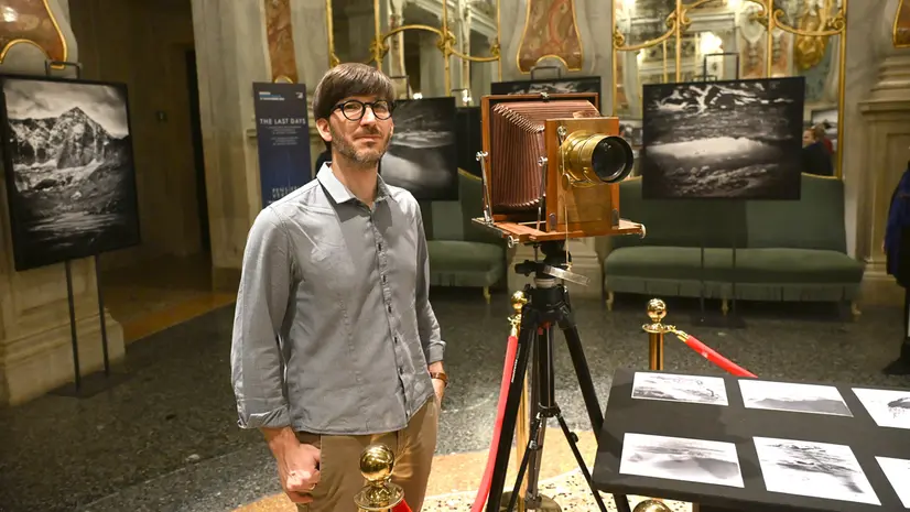 Il fotografo bresciano Michele Gusmeri - Foto New Reporter Favretto © www.giornaledibrescia.it