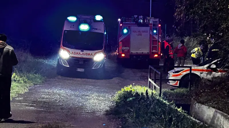 I soccorritori sul luogo della tragedia a Rezzato © www.giornaledibrescia.it