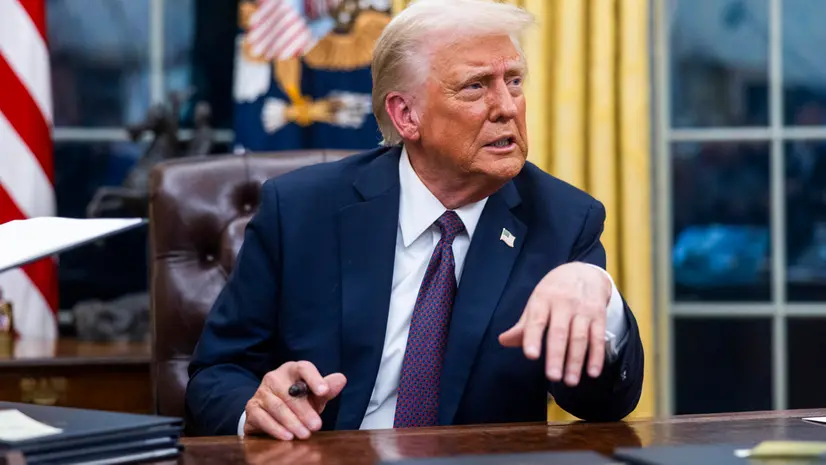 Donald Trump riduce i dazi - Ansa © www.giornaledibrescia.it