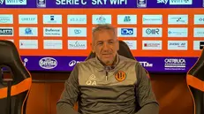 Andrea Quaresmini in conferenza stampa - © www.giornaledibrescia.it