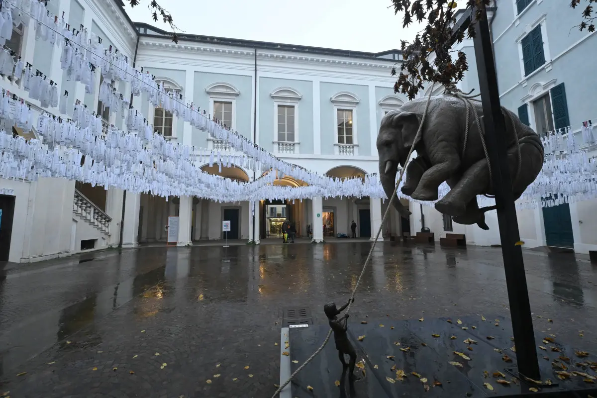 Mo.Ca, l'opera collettiva che ricorda i bambini uccisi a Gaza