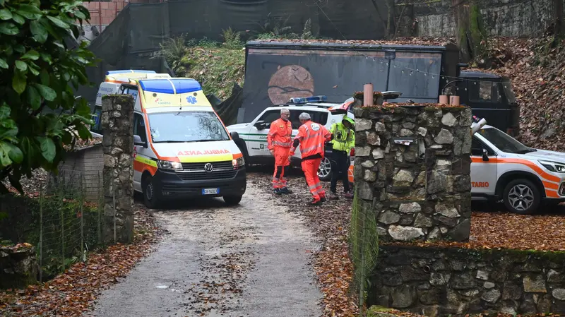 I soccorsi giunti sul posto - Foto Gabriele Strada/Neg © www.giornaledibrescia.it