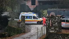 I mezzi di soccorso a Ome - Foto Gabriele Strada/Neg © www.giornaledibrescia.it