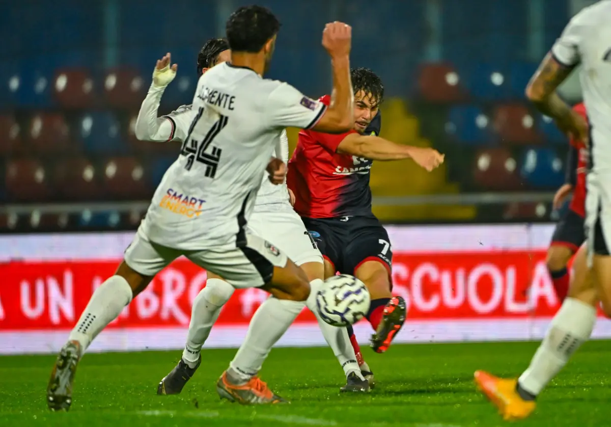 Serie C, gli scatti di Lumezzane-Pro Vercelli