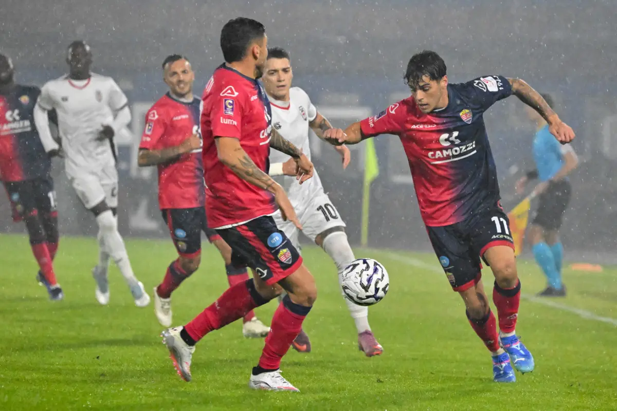 Serie C, gli scatti di Lumezzane-Pro Vercelli