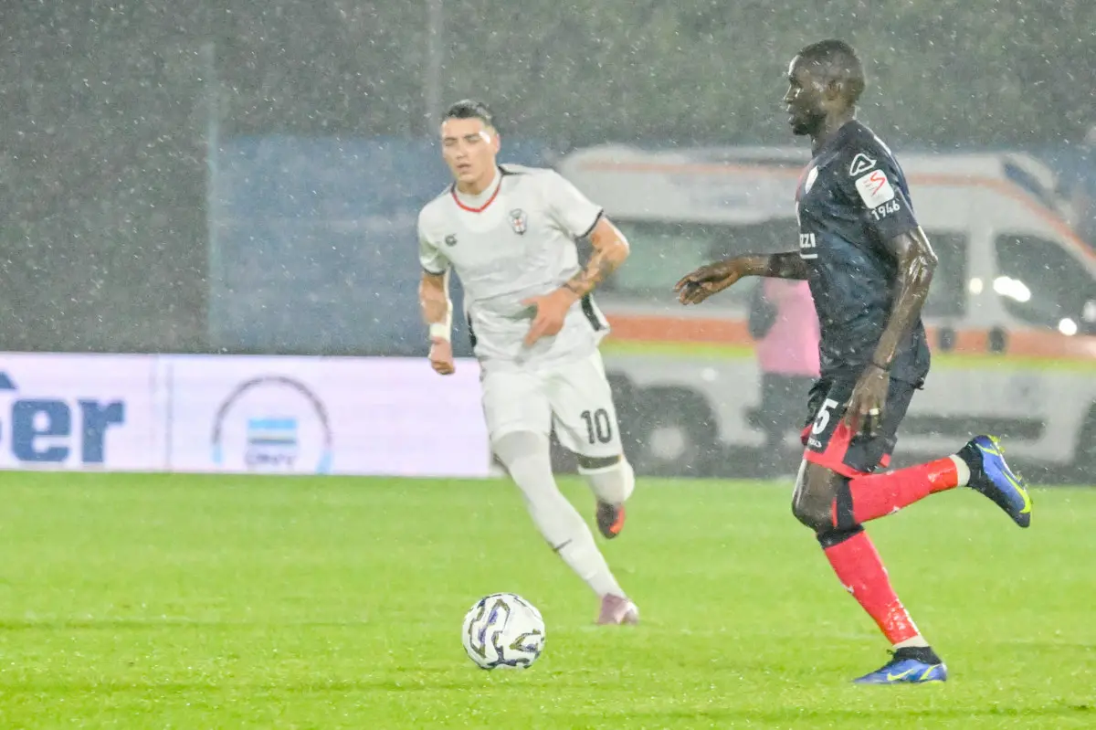 Serie C, gli scatti di Lumezzane-Pro Vercelli