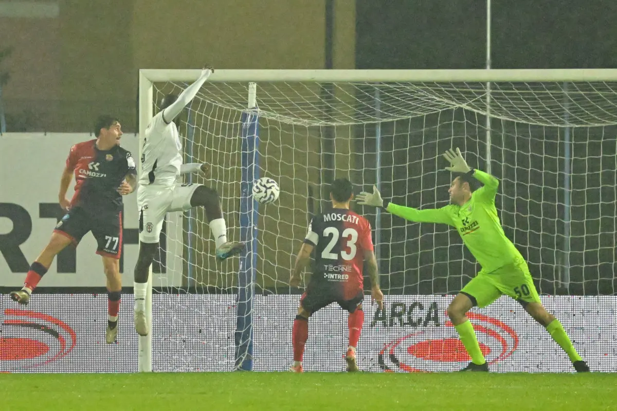 Serie C, gli scatti di Lumezzane-Pro Vercelli