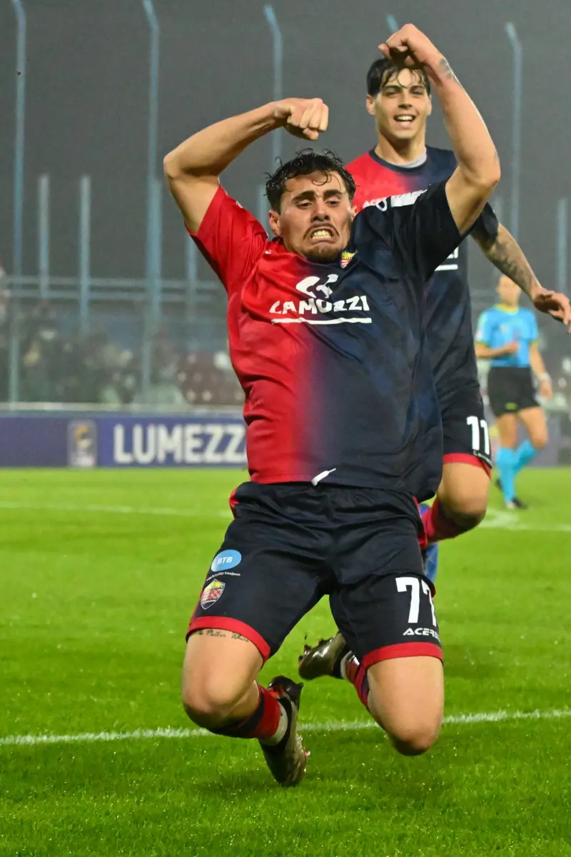 Serie C, gli scatti di Lumezzane-Pro Vercelli