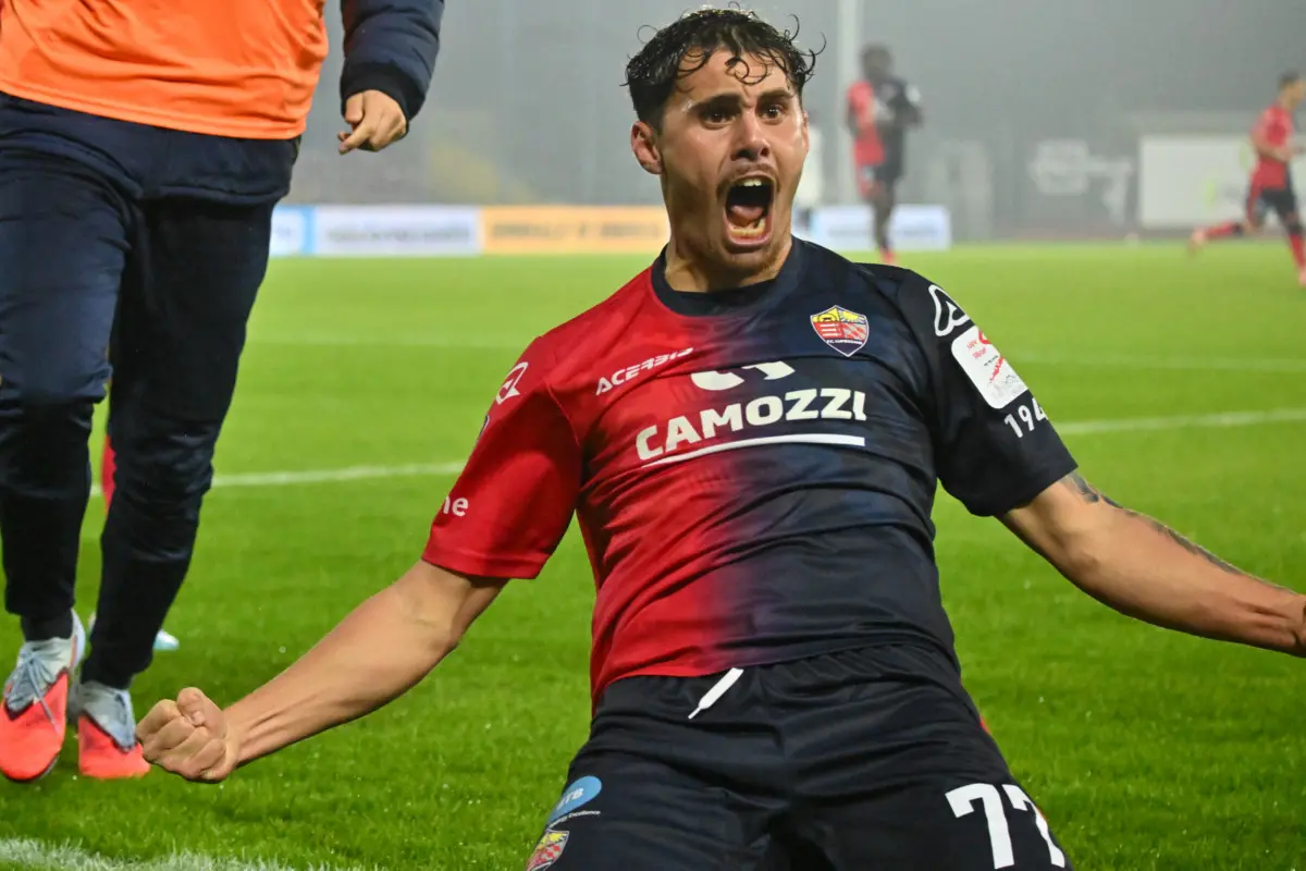 Serie C, gli scatti di Lumezzane-Pro Vercelli