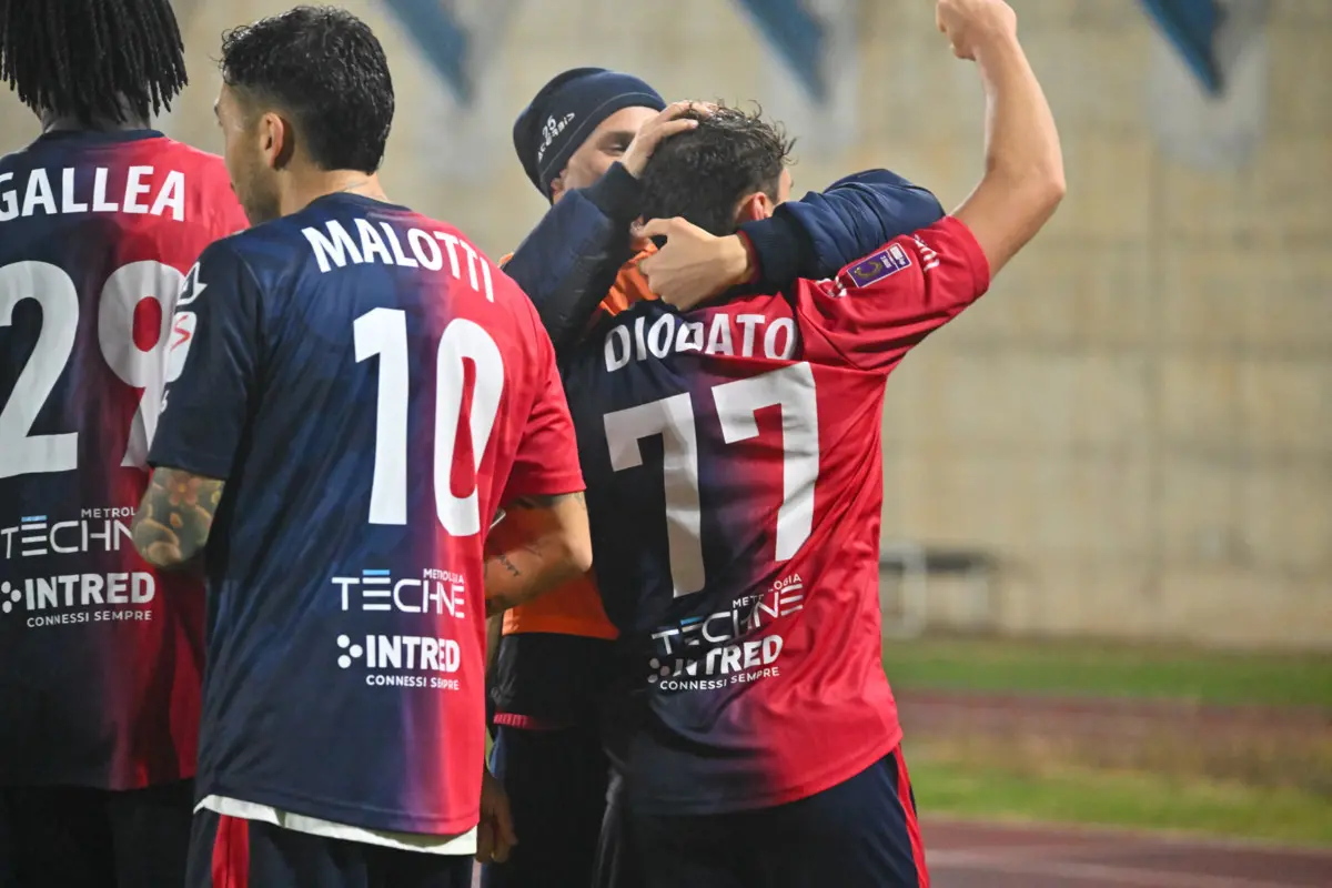 Serie C, gli scatti di Lumezzane-Pro Vercelli