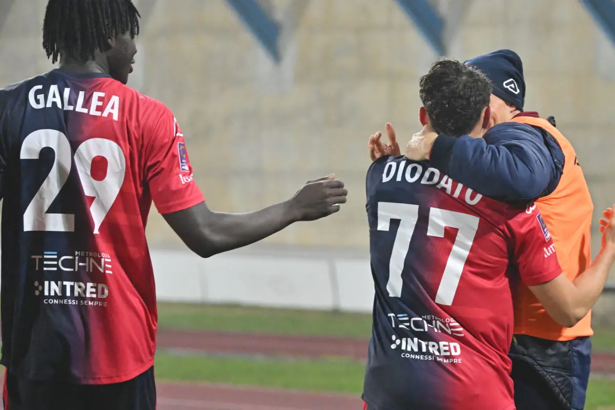 Serie C, gli scatti di Lumezzane-Pro Vercelli