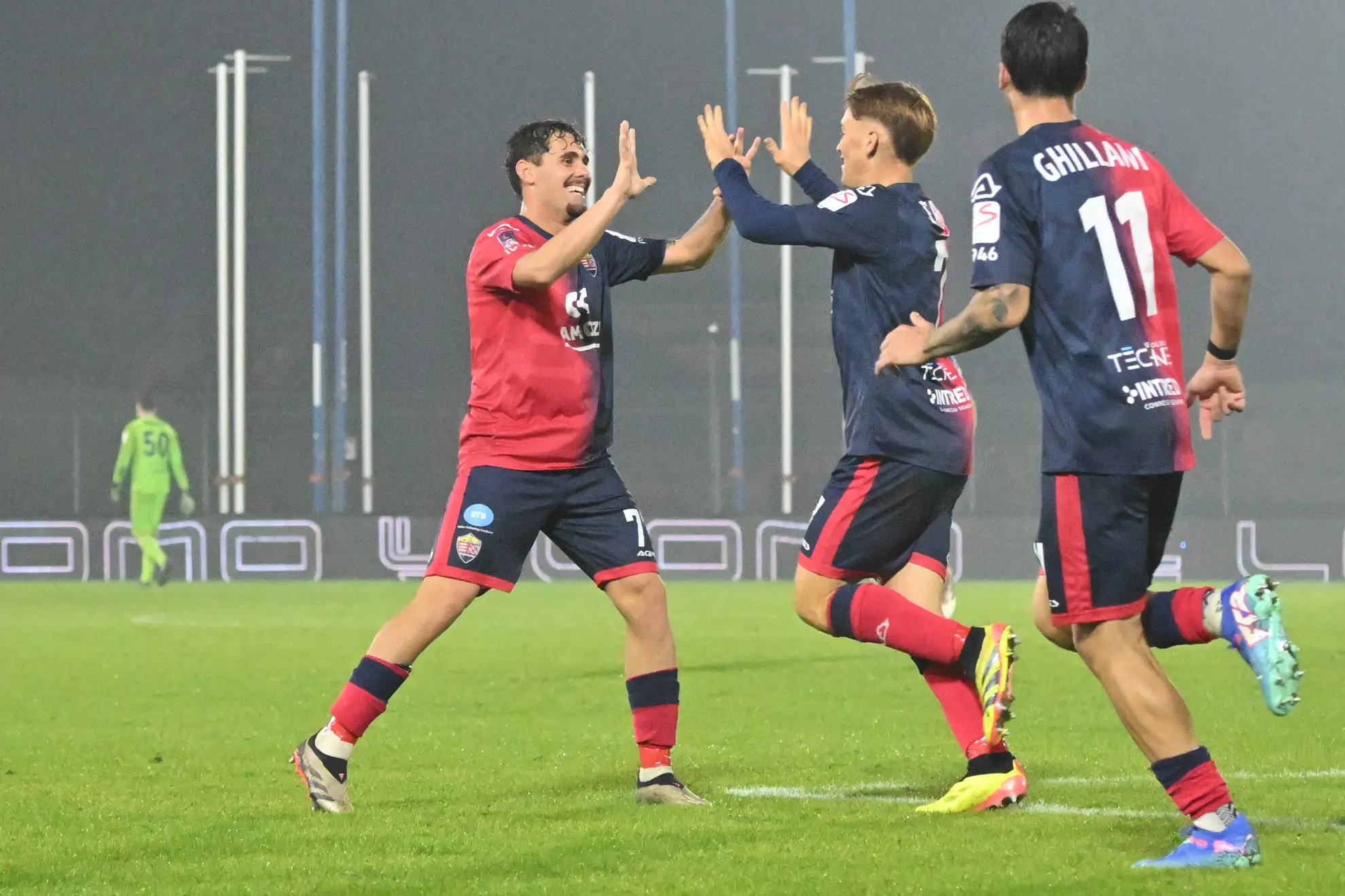 Serie C, gli scatti di Lumezzane-Pro Vercelli