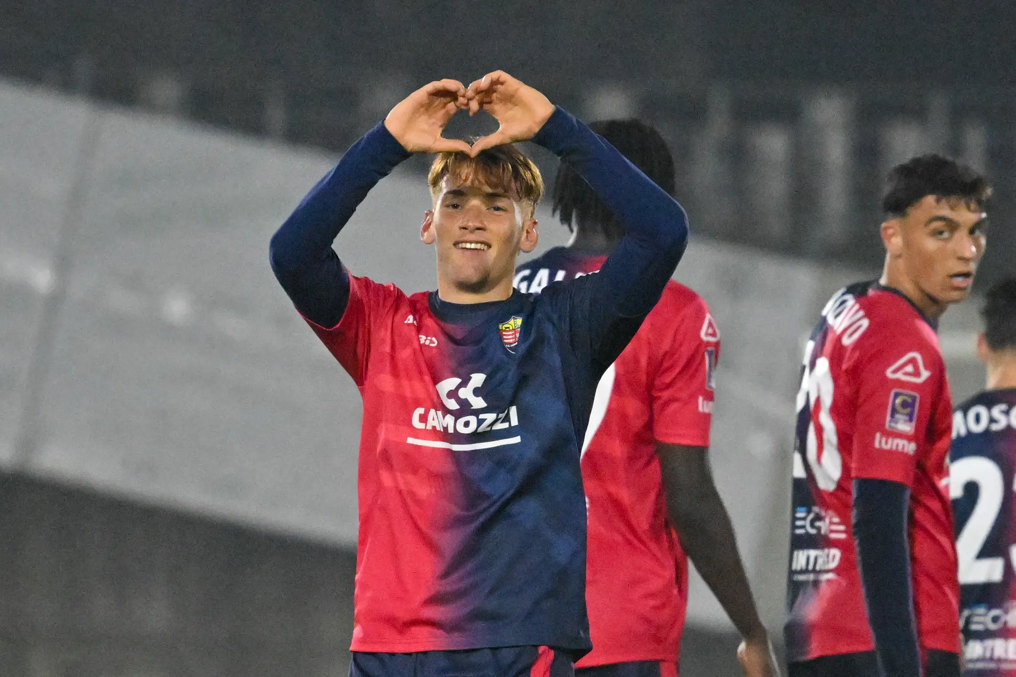 Serie C, gli scatti di Lumezzane-Pro Vercelli