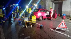 I soccorsi sul posto - © www.giornaledibrescia.it