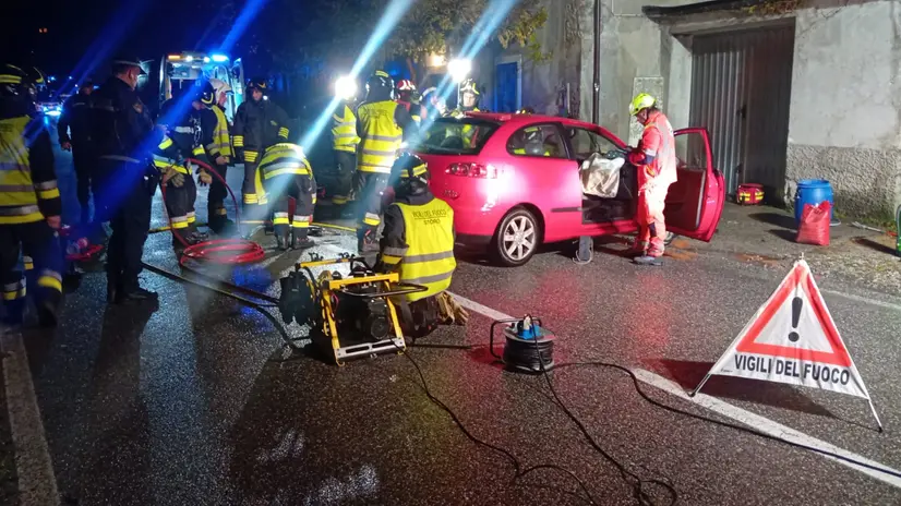 I soccorsi sul posto - © www.giornaledibrescia.it