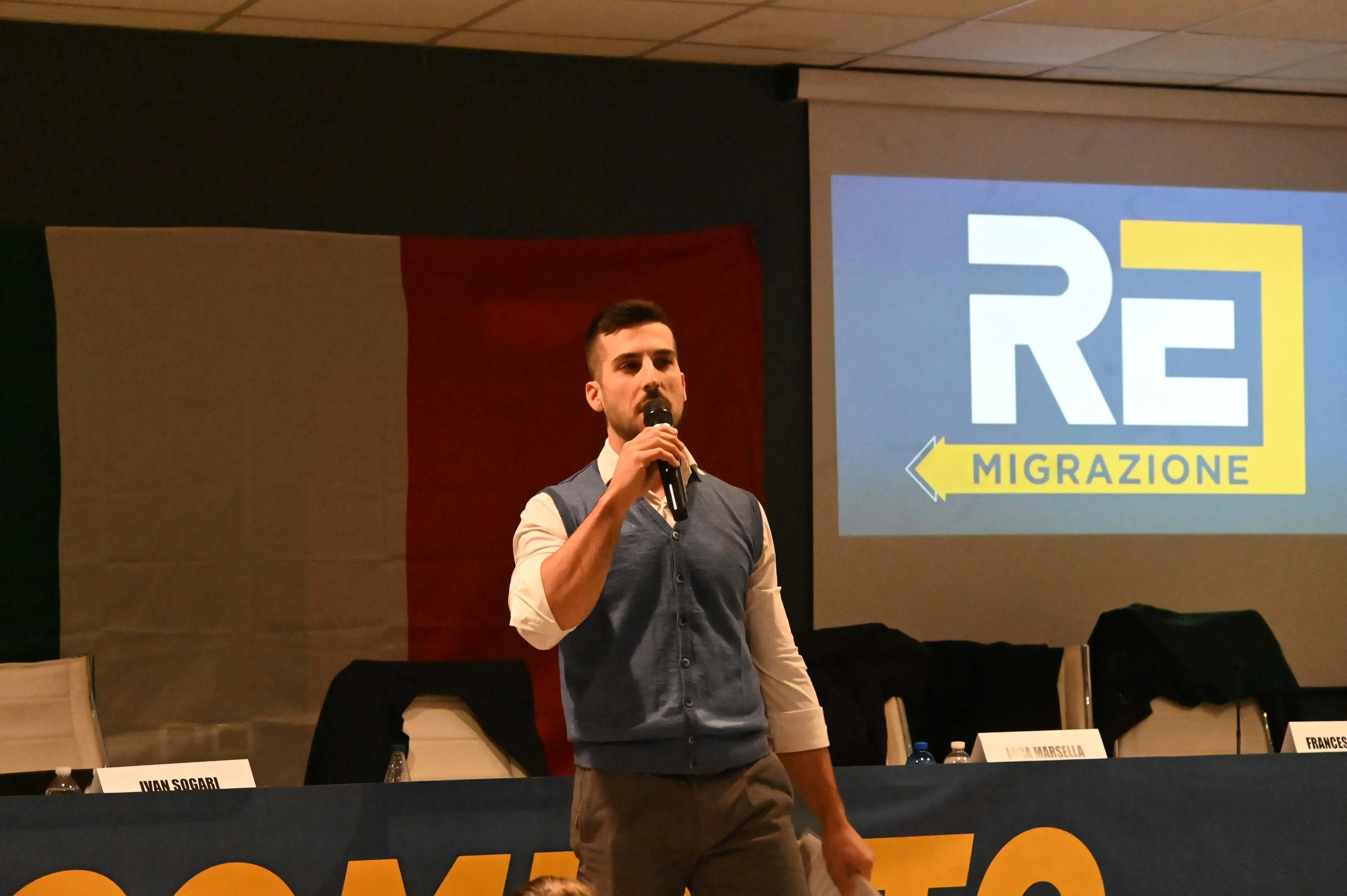 La presentazione del comitato «Remigrazione e Riconquista»