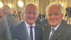 Casasco con Mattarella