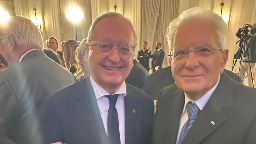 Casasco con Mattarella