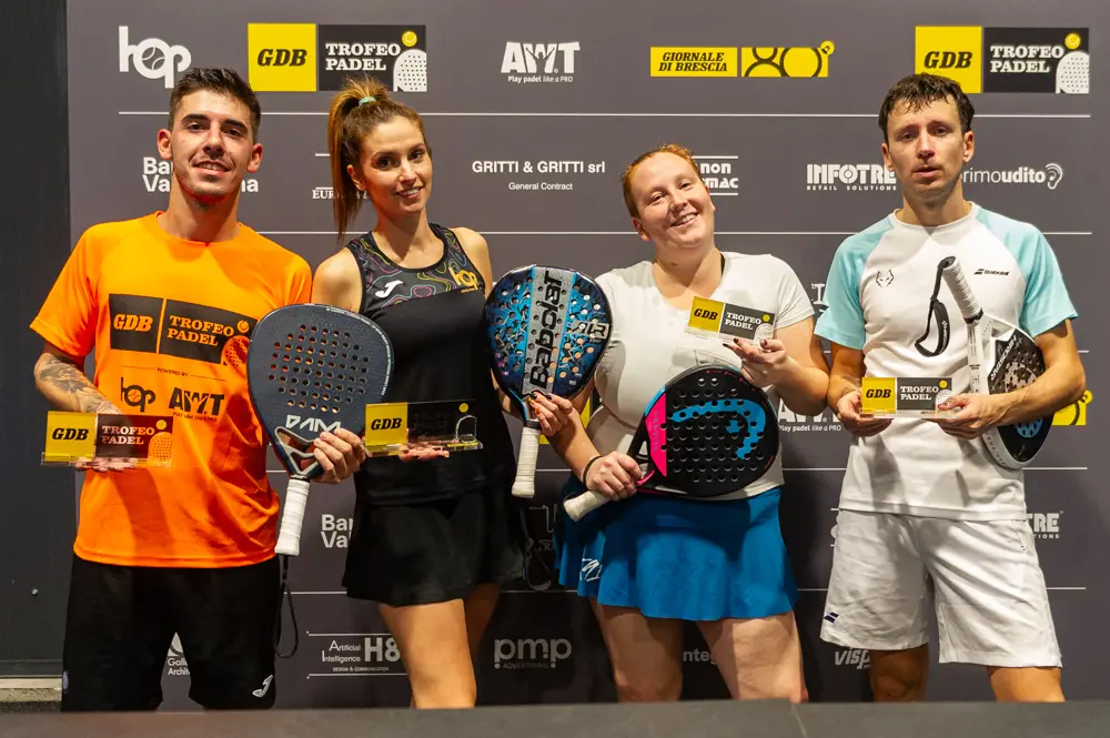 GdB Trofeo Padel, le finali della prima giornata