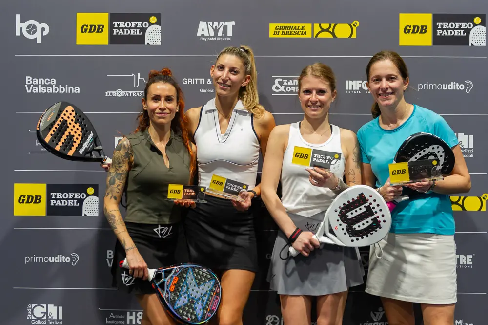 GdB Trofeo Padel, le finali della prima giornata