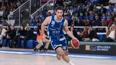 Il playmaker della Germani Nikola Ivanovic - New Reporter Comincini © www.giornaledibrescia.it