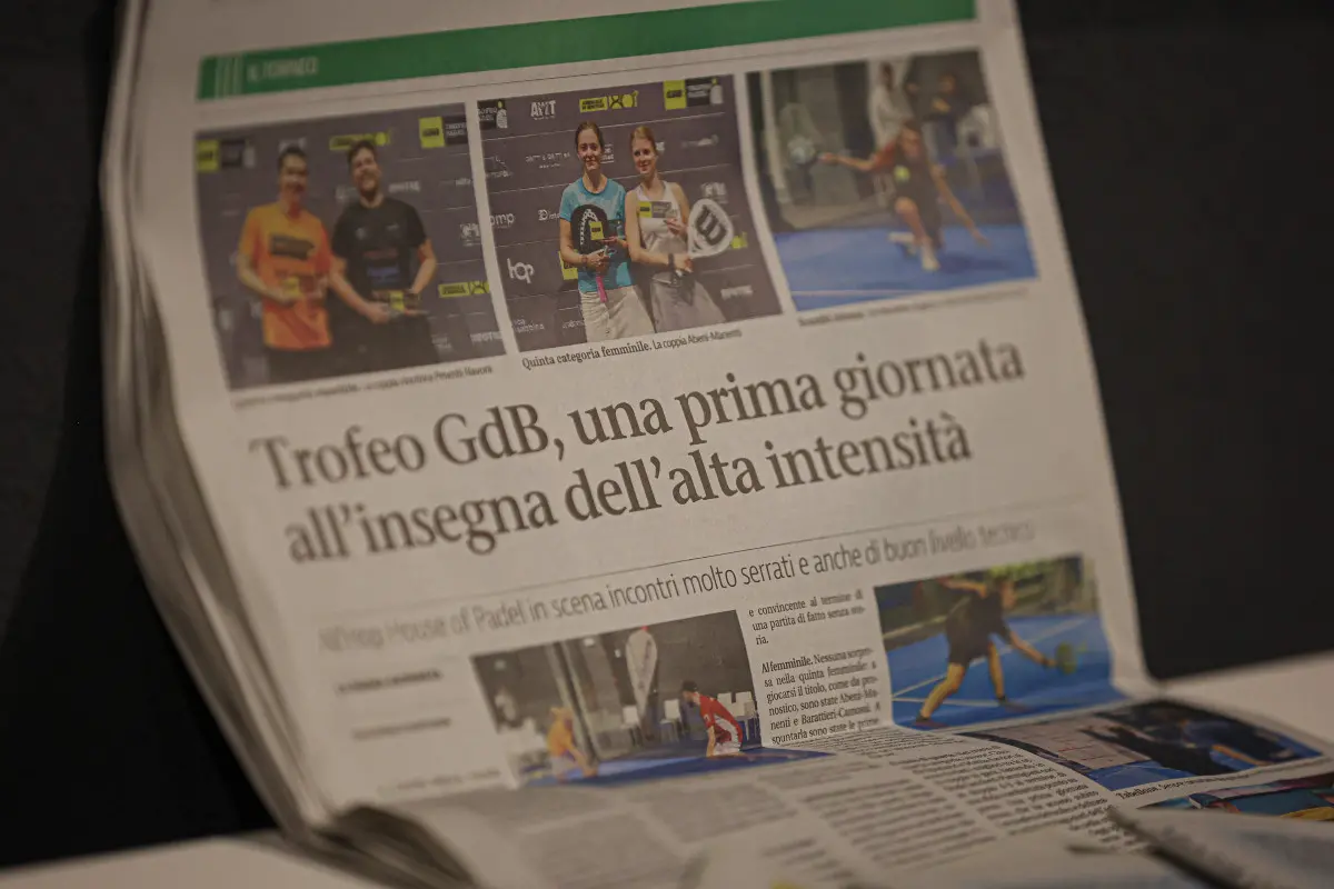 GdB Trofeo Padel 2025, le sfide della domenica