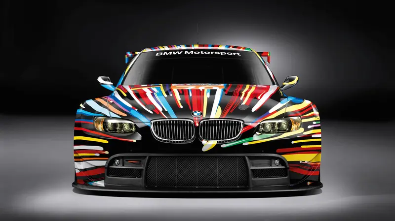 La BMW M3 GT2 di Jeff Koons