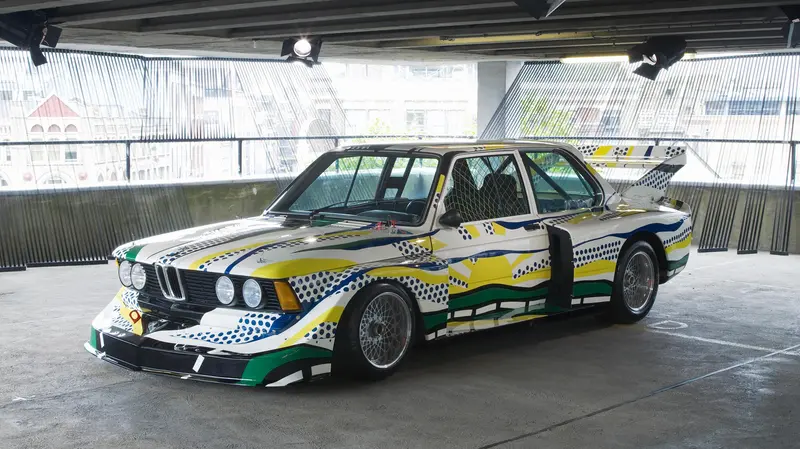 La BMW 320i Turbo del 1977 firmata da Roy Lichtenstein