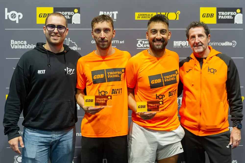 GdB Trofeo Padel 2025: le premiazioni