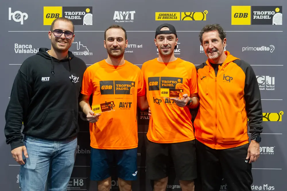 GdB Trofeo Padel 2025: le premiazioni
